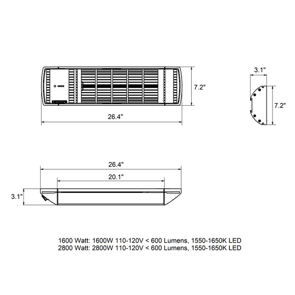 Spot Radiant Heater