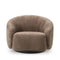 Amore Swivel Lounge Chair  option Avelin Brown