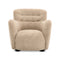 Bixby Longue Chair  option Canberra Sand