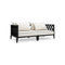 Ocean Club Outdoor Sofa  option Sunbrella Canvas / Black