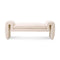 Tondo Bench  option Boucle Cream
