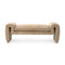 Tondo Bench  option Lyssa Sand