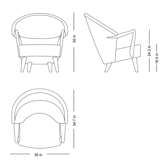 UnFluffy Lounge Chair