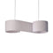Duna Pendant Light  option CWH Pleated Ribbon
