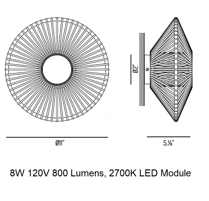 Koord LED Wall Sconce