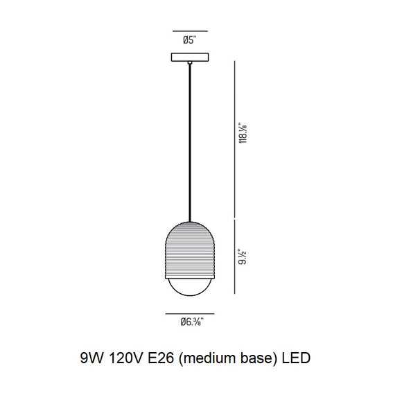 Nucli Outdoor Pendant Light