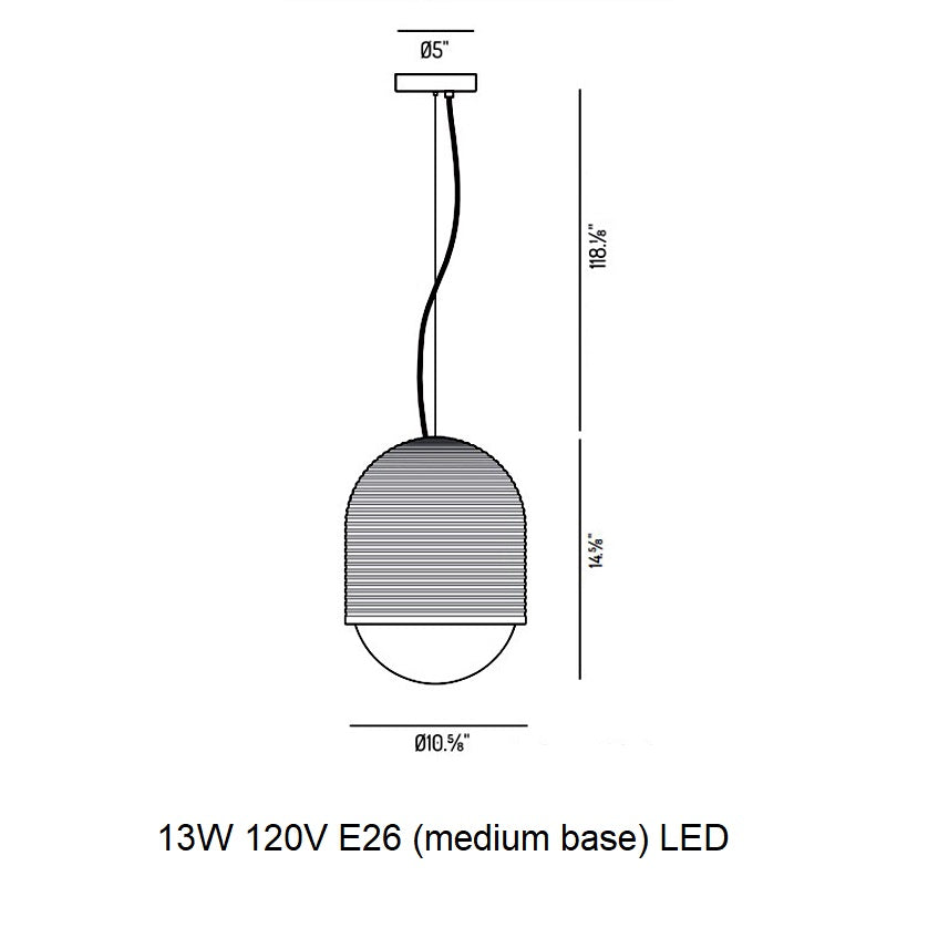 Nucli Outdoor Pendant Light