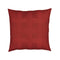 Basketweave Outdoor Pillow  option Rouge