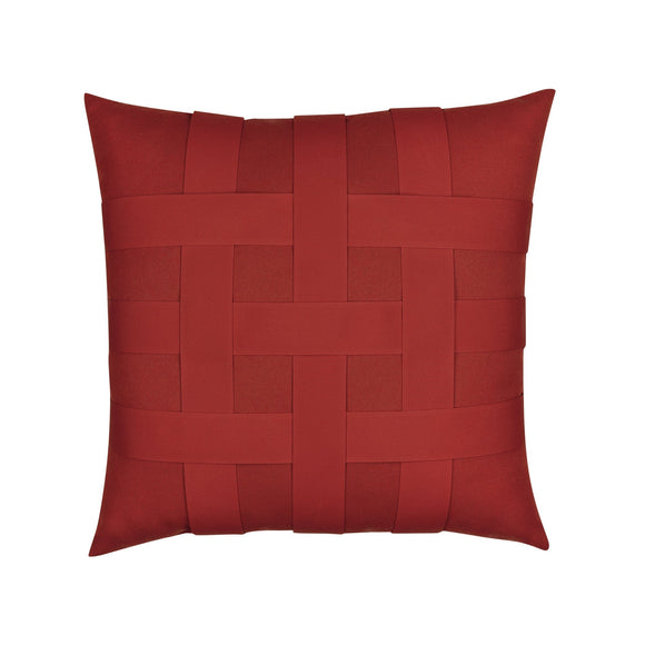Basketweave Outdoor Pillow