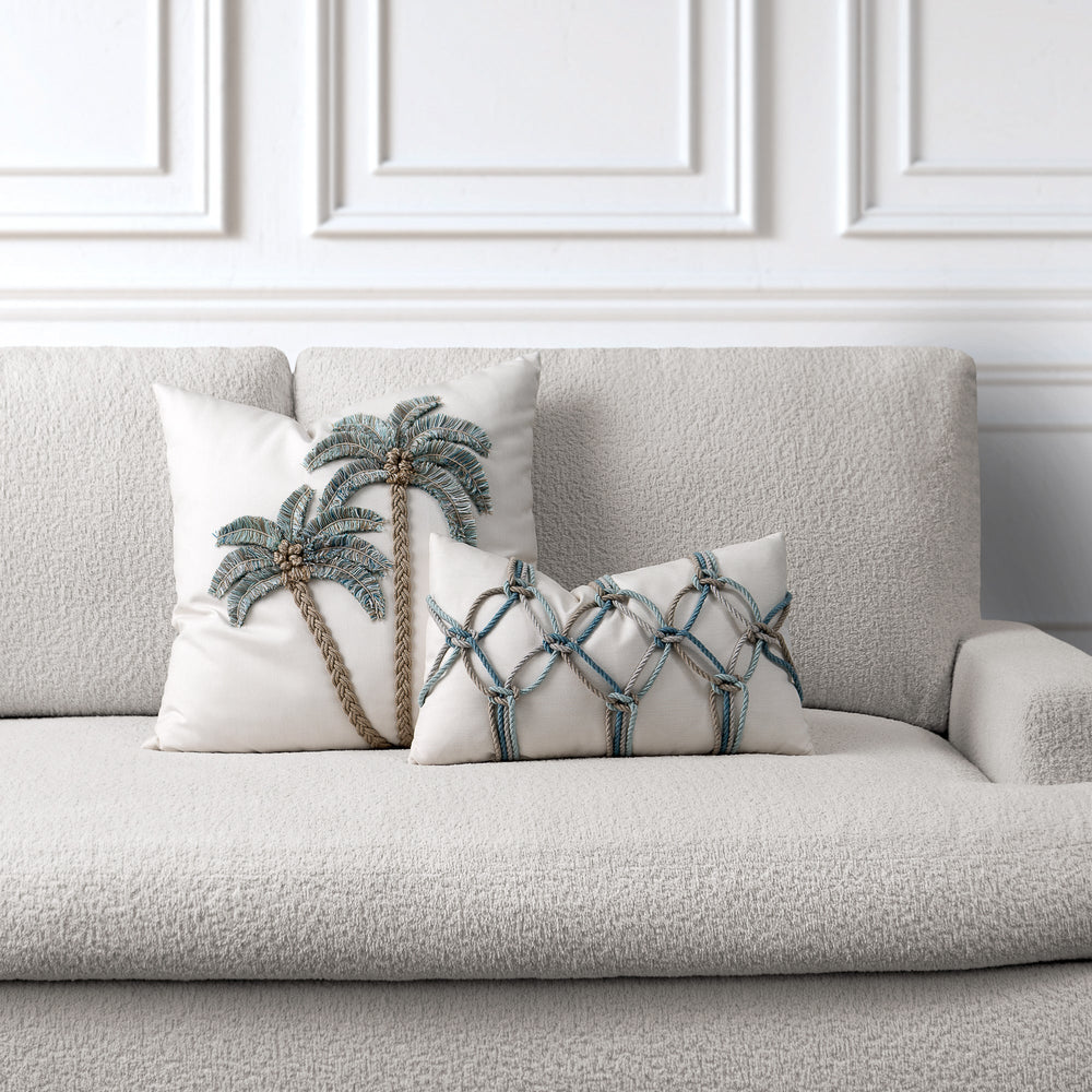 Aqua Outdoor Pillow
