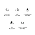 Bakuba Outdoor Pillow
