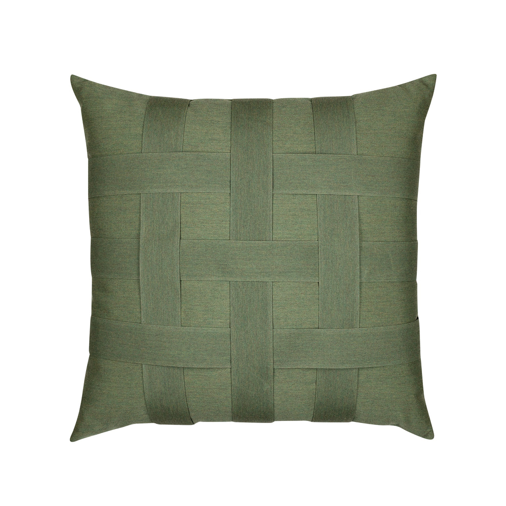 Basketweave Outdoor Pillow
