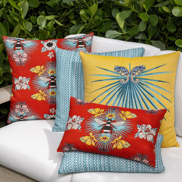 Chameleon Outdoor Pillow