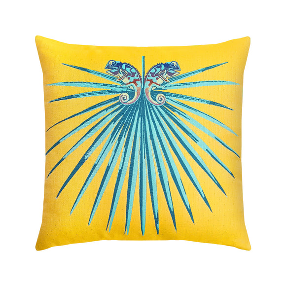 Chameleon Outdoor Pillow
