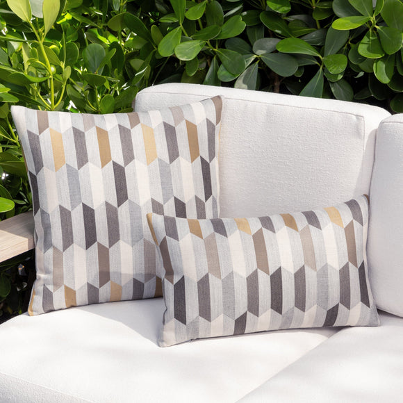 Chiseled Outdoor Pillow