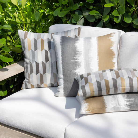 Chiseled Outdoor Pillow