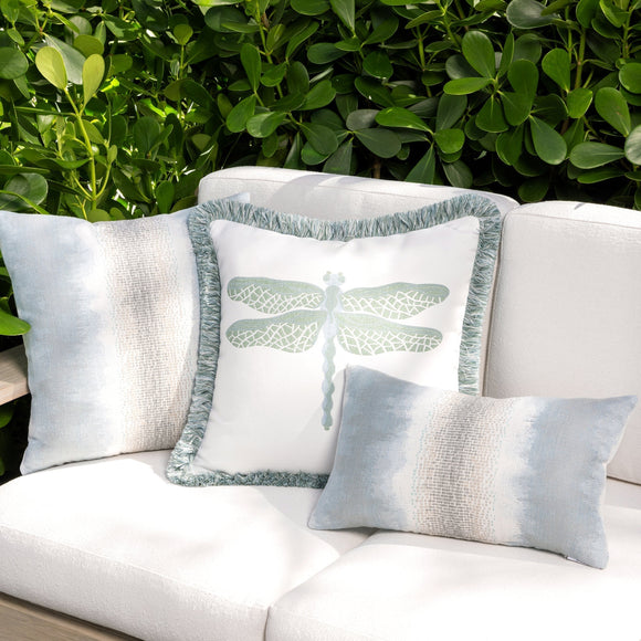 Dragonfly Outdoor Pillow