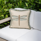 Dragonfly Outdoor Pillow