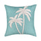Escape Palm Outdoor Pillow  option Ocean