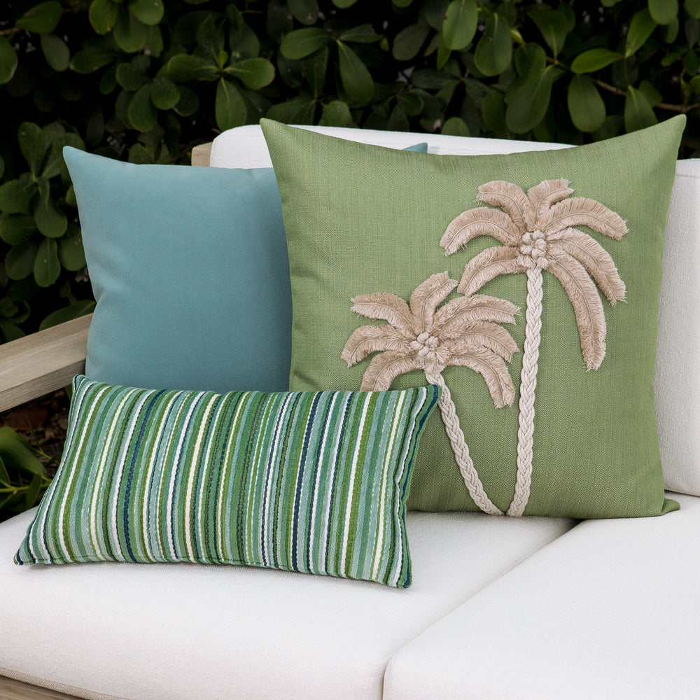 Escape Palm Outdoor Pillow