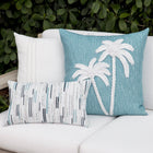 Escape Palm Outdoor Pillow