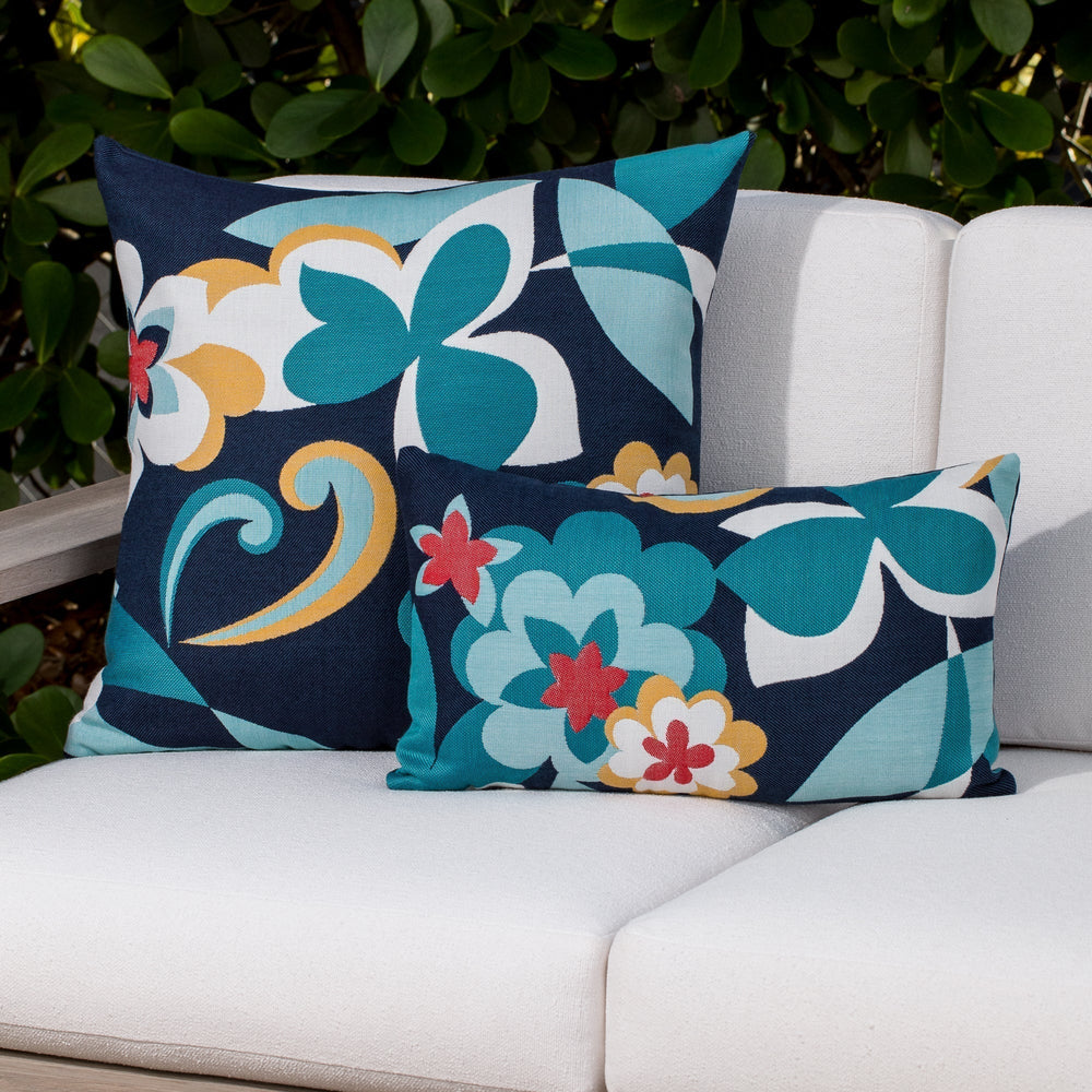 Floral Outdoor Pillow