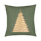 Fraser Fir Throw Pillow  option Canvas Fern