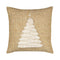 Fraser Fir Throw Pillow  option Hour Golden
