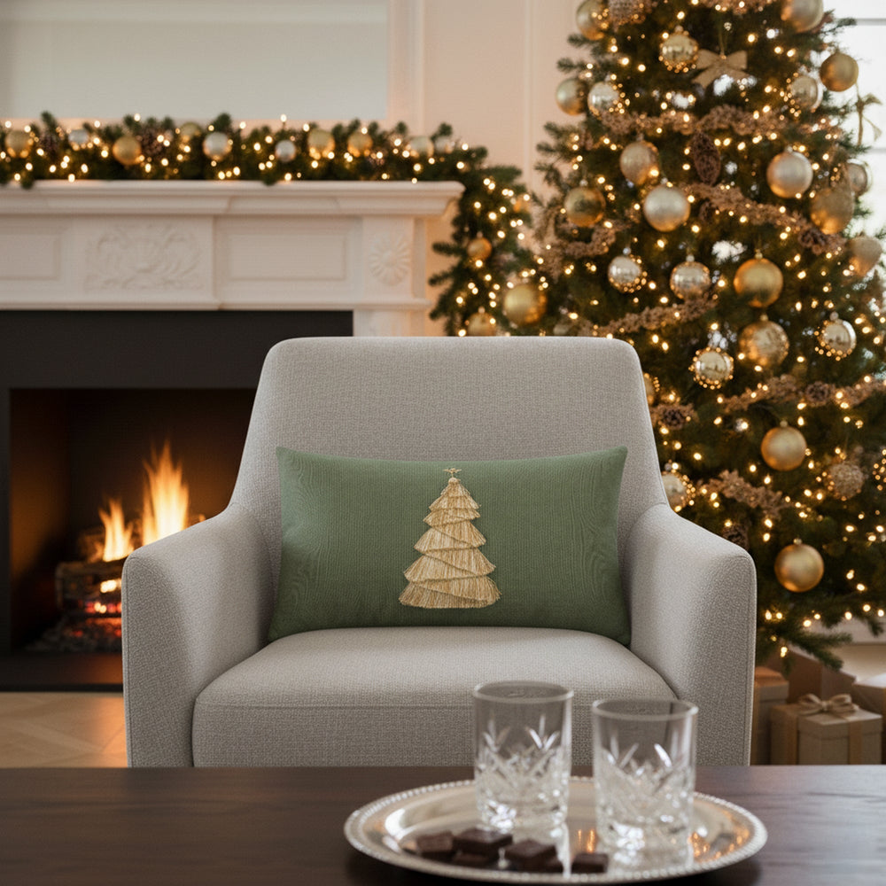 Fraser Fir Throw Pillow