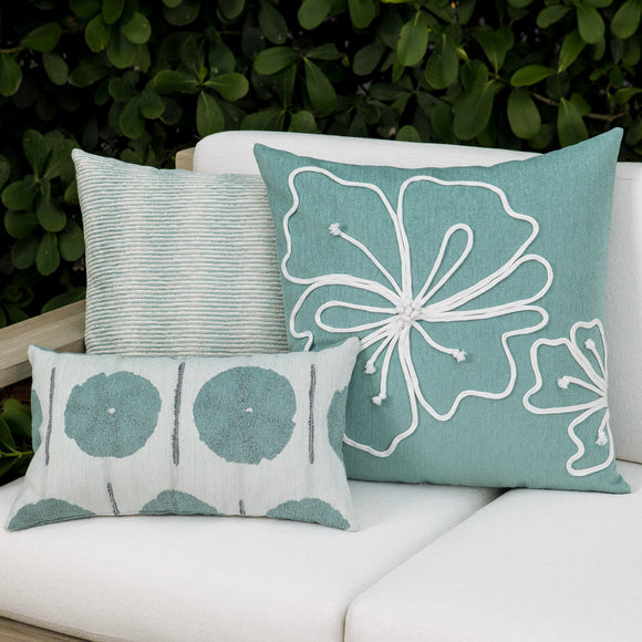 Hibiscus Outdoor Pillow