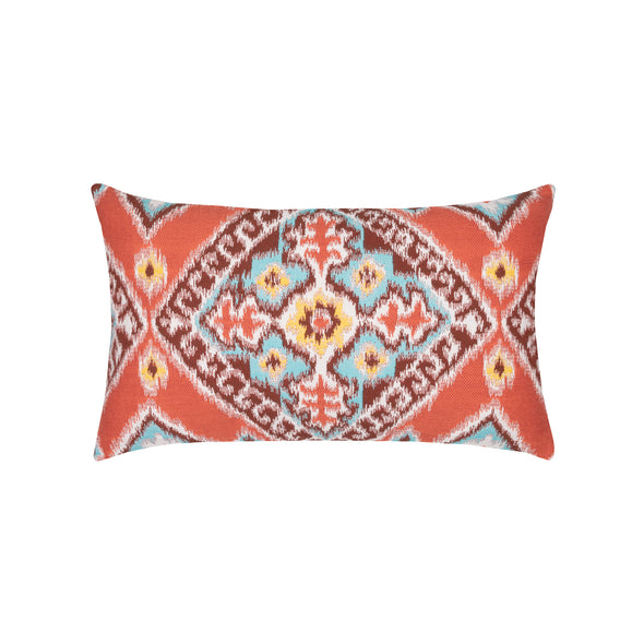 Ikat Diamond Outdoor Pillow