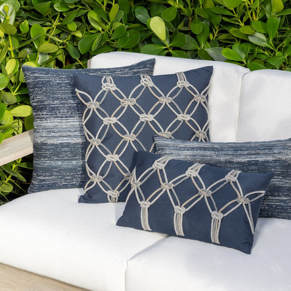 Indigo Outdoor Pillow