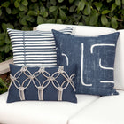 Indigo Outdoor Pillow