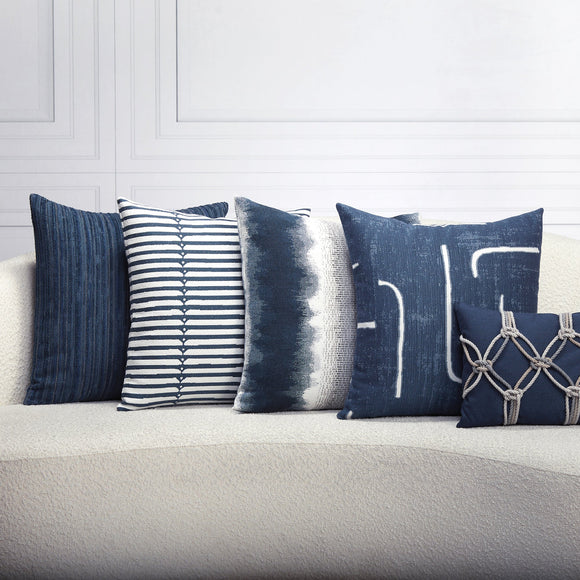 Indigo Outdoor Pillow
