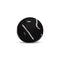 Instinct Orb Outdoor Pillow  option Ebony