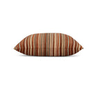 Lush Velvet Spice Stripe Outdoor Pillow