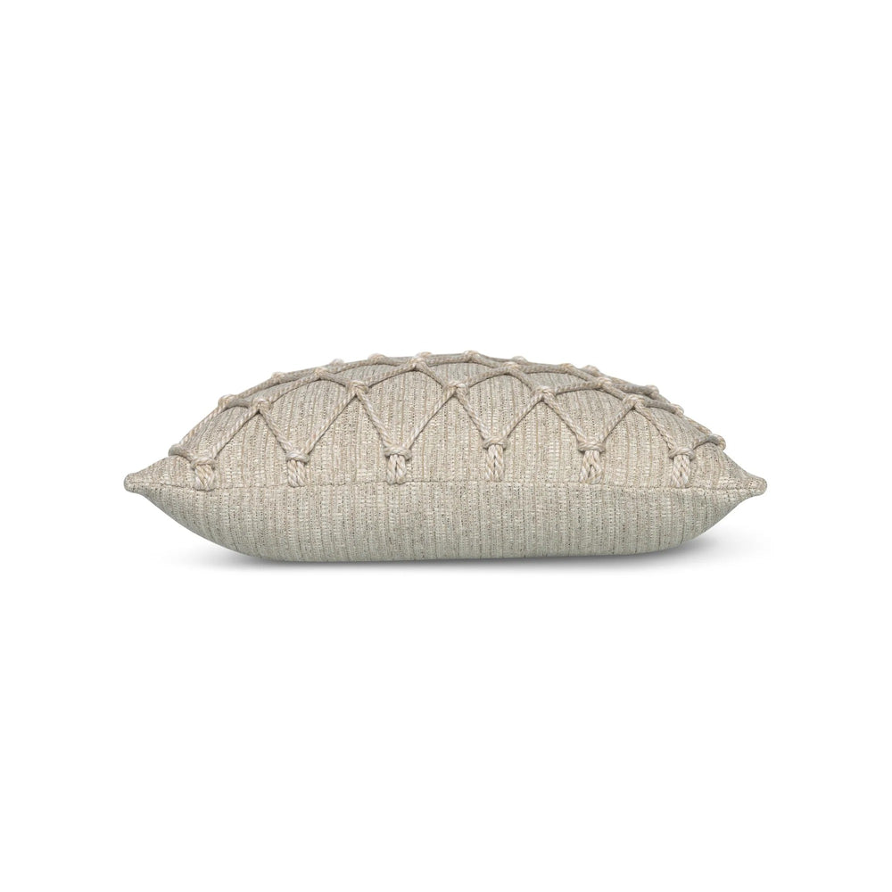 Macrame Outdoor Pillow