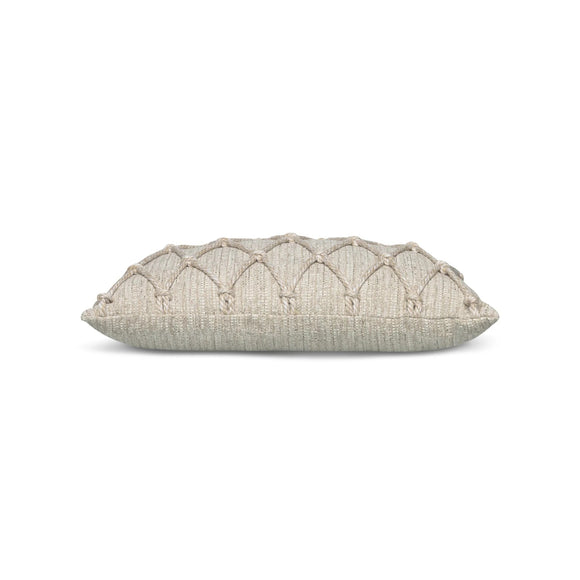 Macrame Outdoor Pillow