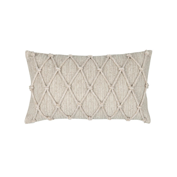 Macrame Outdoor Pillow
