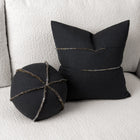 Micro Fringe Outdoor Pillow