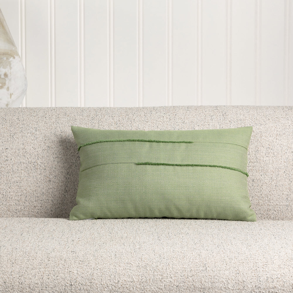 Micro Fringe Throw Pillow