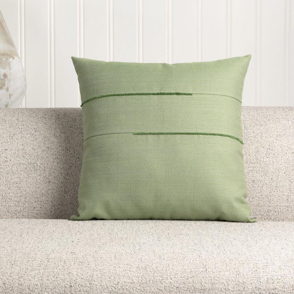 Micro Fringe Throw Pillow