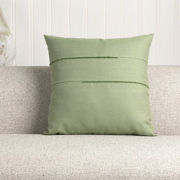 Micro Fringe Throw Pillow