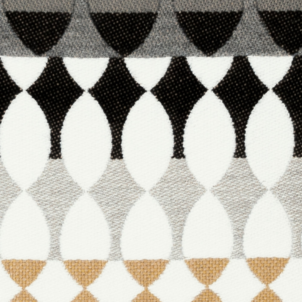 Modern Oval Outdoor Pillow