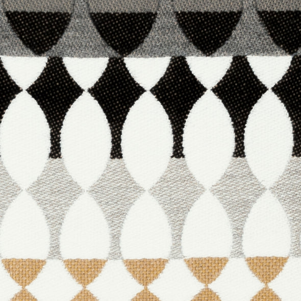 Modern Oval Outdoor Pillow