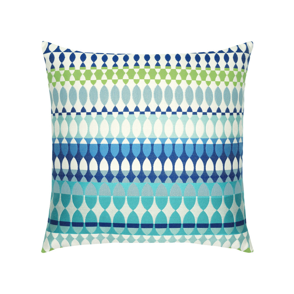 Modern Oval Outdoor Pillow