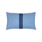 Ocean Banded Box Pillow  option Lumbar