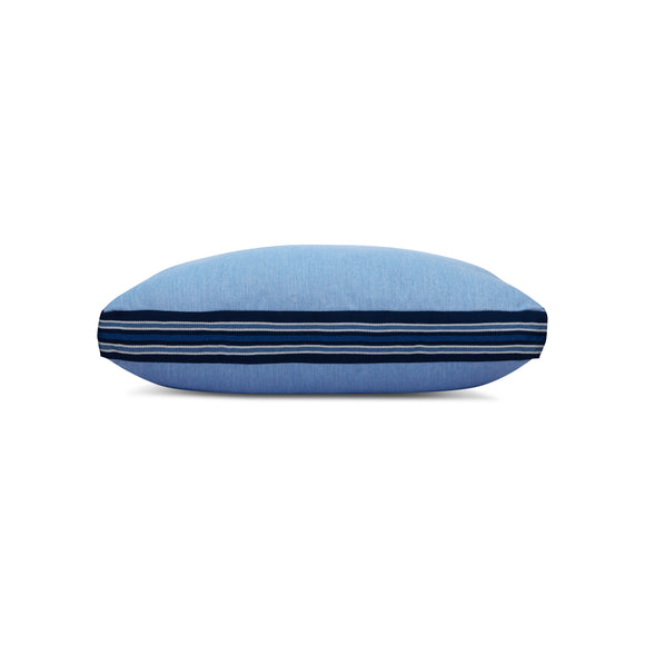 Ocean Banded Box Pillow