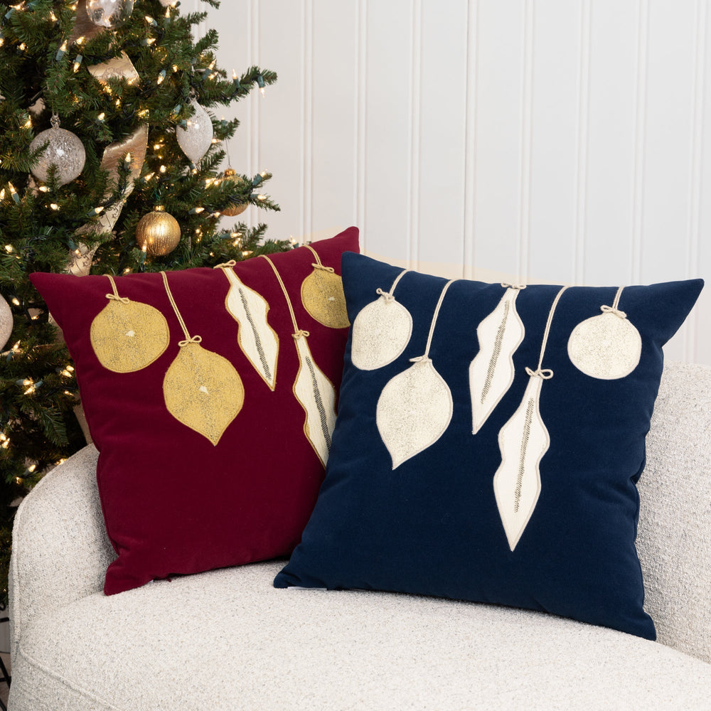 Ornaments Throw Pillow