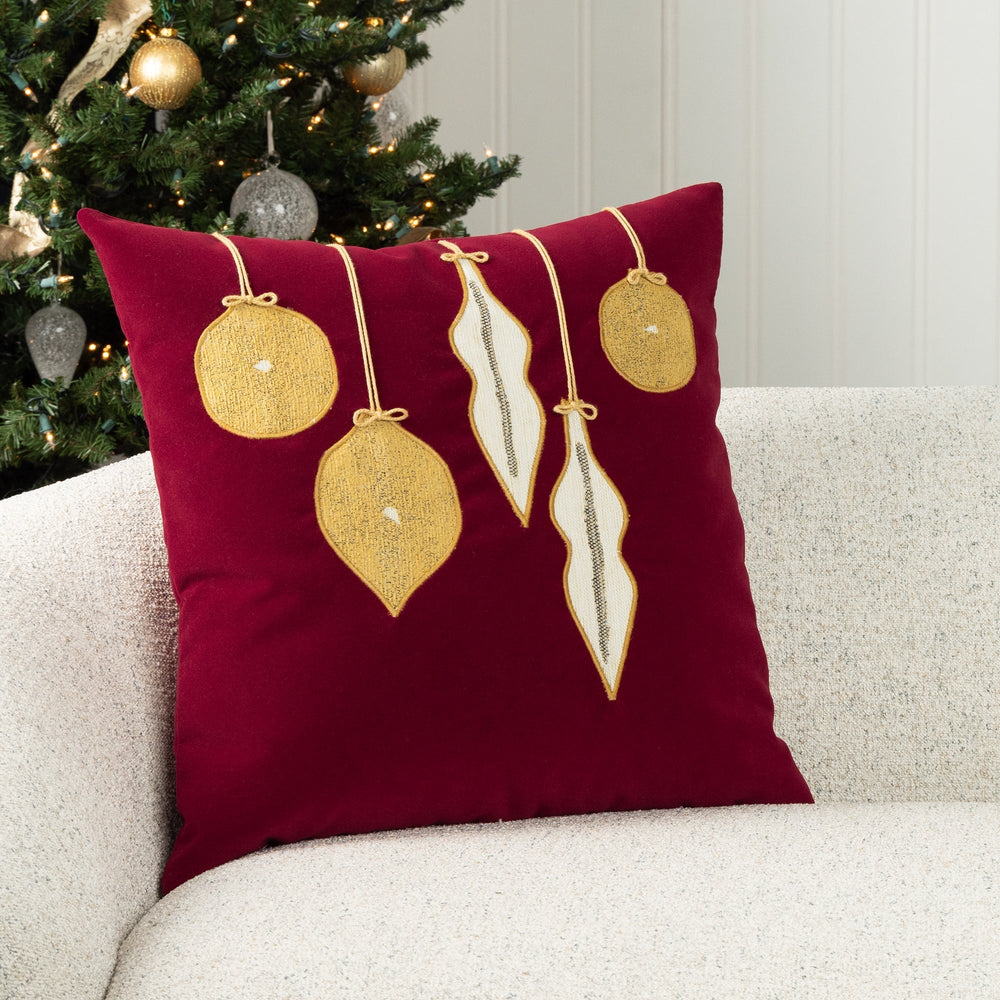 Ornaments Throw Pillow